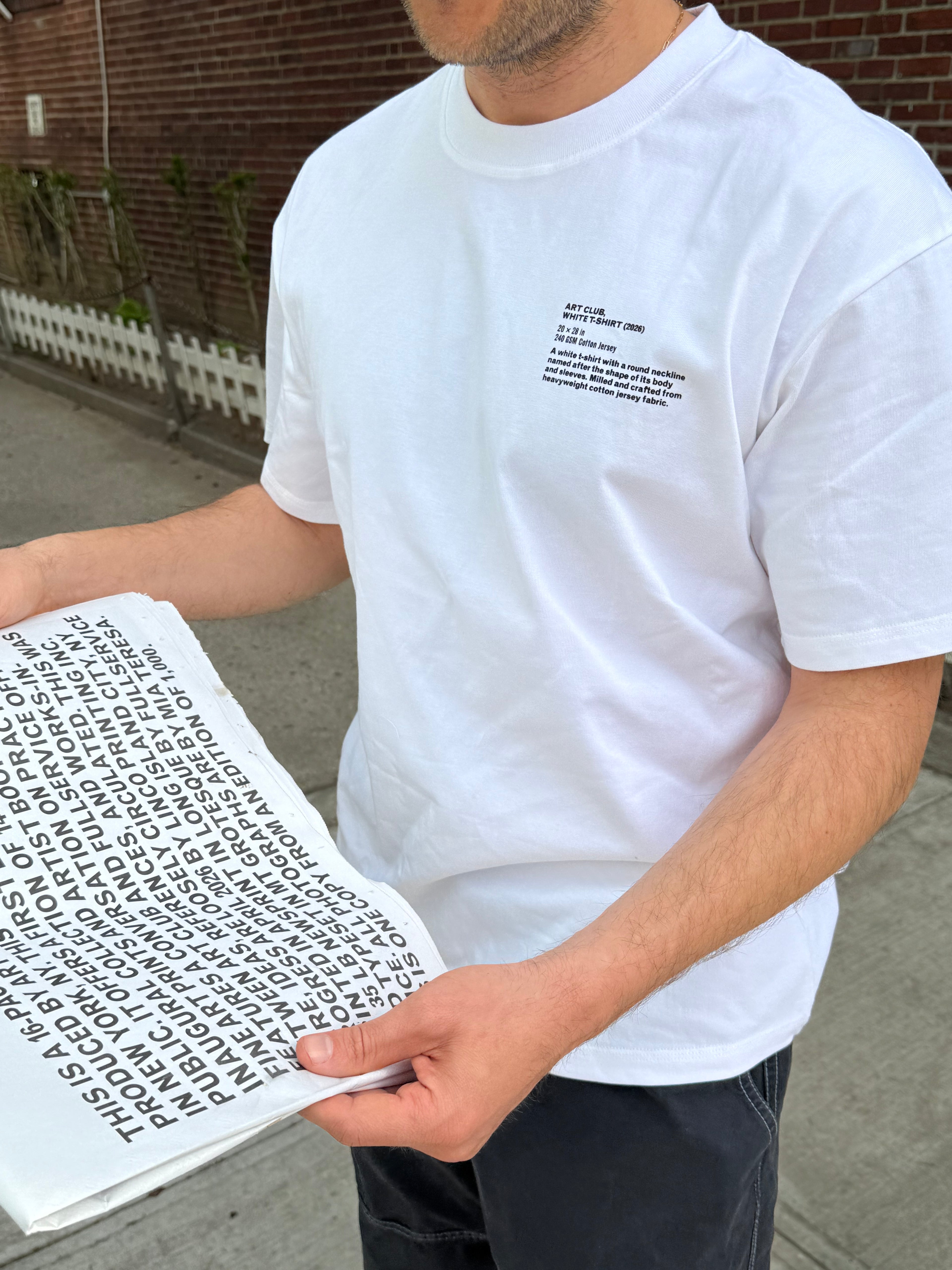 WHITE T-SHIRT (2026)